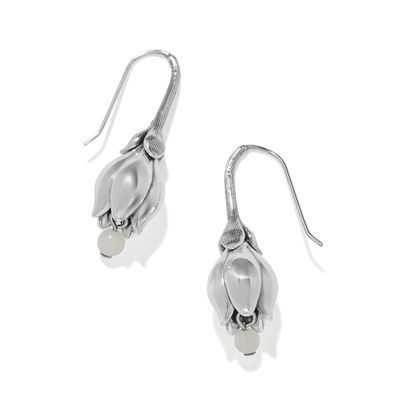 La Tulipe Petal French Wire Earrings