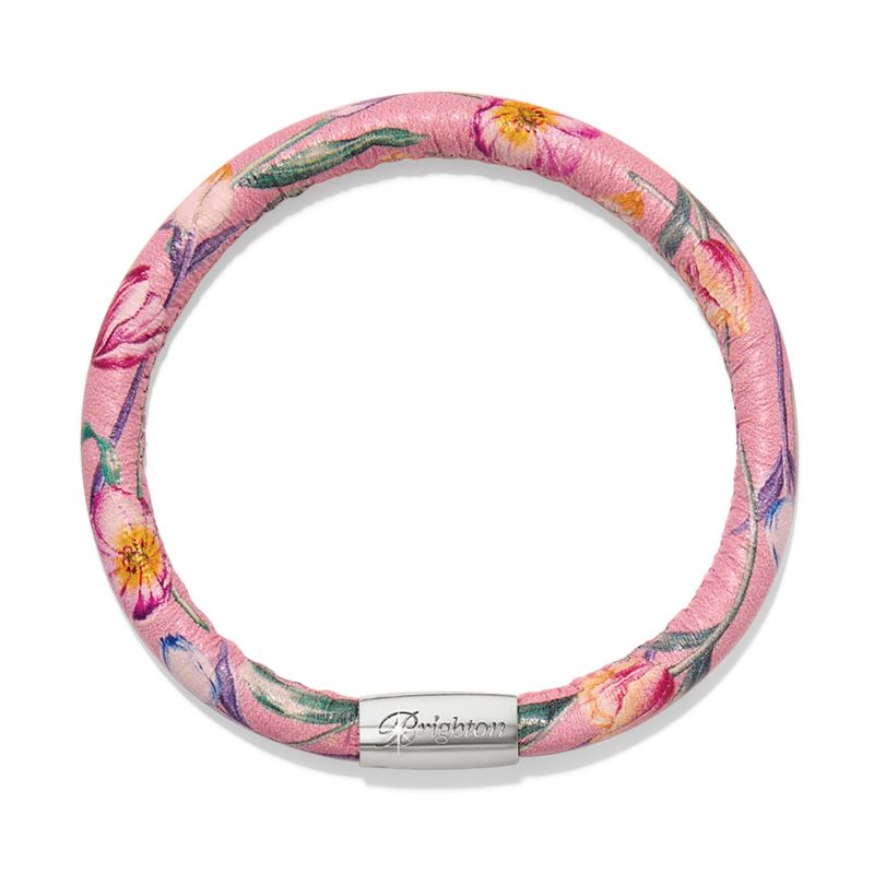 La Tulipe Petal Pink Woodstock Bracelet