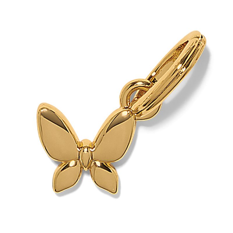 Enchanting Gem Butterfly Charm-Gold