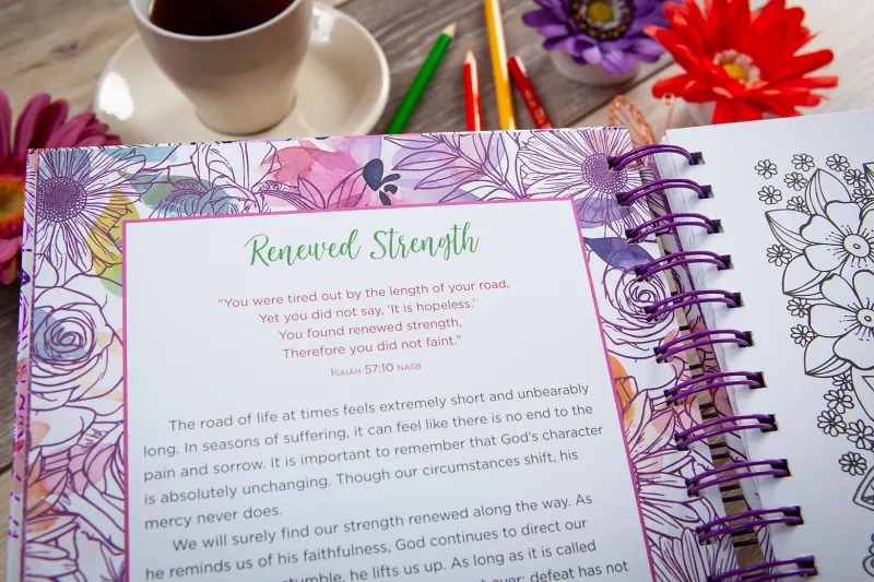 Hope For Today (Devotional Coloring Book)