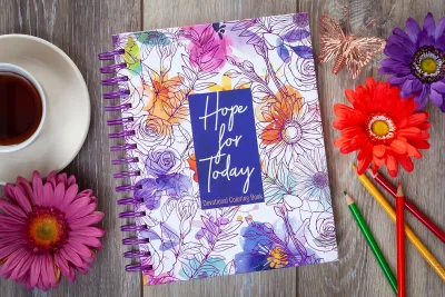 Hope For Today (Devotional Coloring Book)