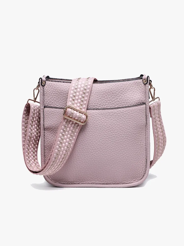 Posie Crossbody w/ Removable Strap-Pastel Purple