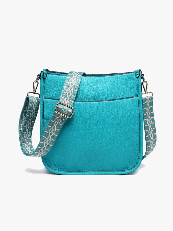 Posie Crossbody w/ Removable Strap-Ocean Teal