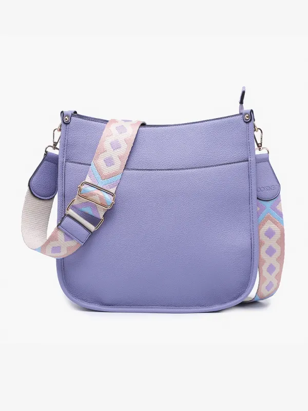 Chloe Crossbody with Guitar Strap-Petunia