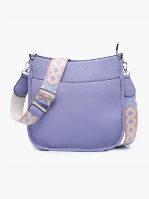 Chloe Crossbody with Guitar Strap-Petunia
