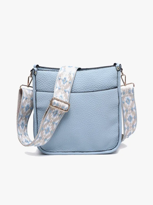 Posie Crossbody w/ Removable Strap-Cloud Blue
