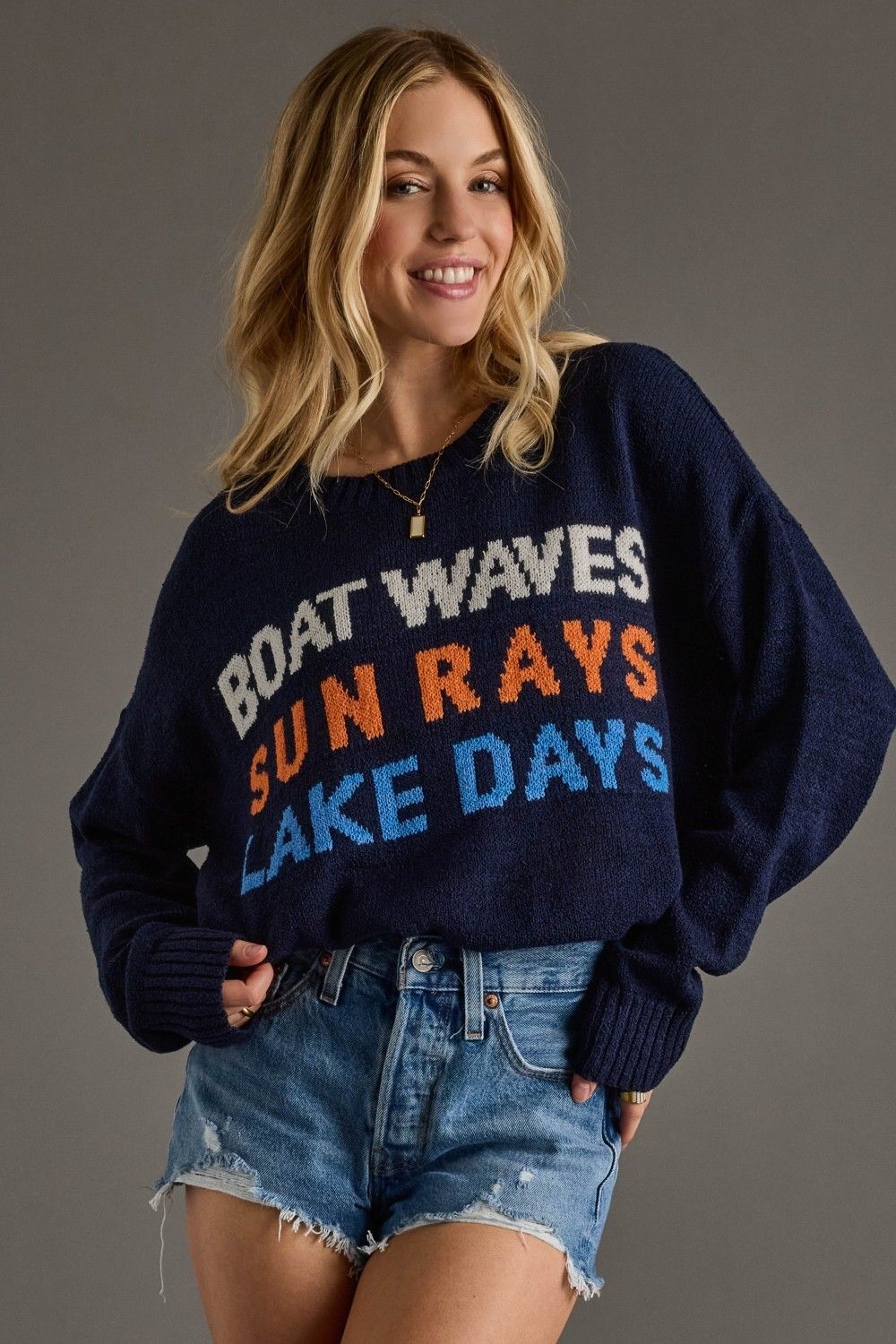 Lake Days Sweater