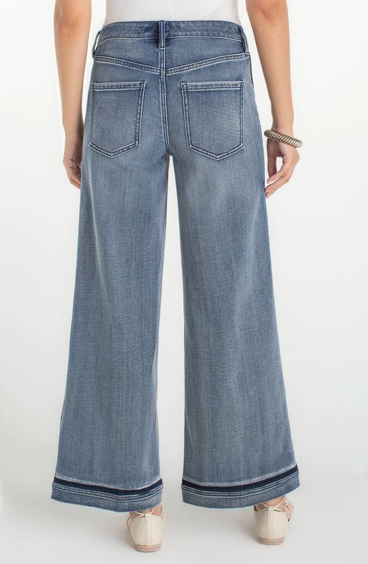 Super Stride Wide Leg With Shadow Cuff