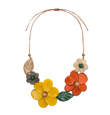 Ibbie Necklace-Yellow