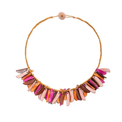 Kendra Necklace-Fuchsia