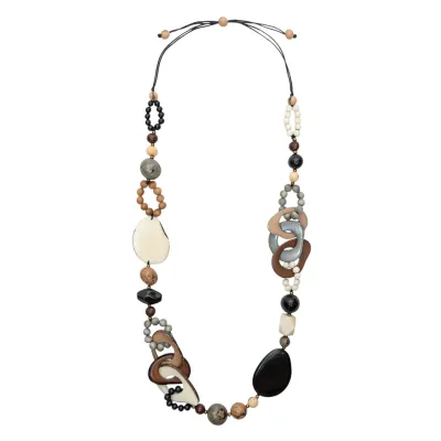 Ayla Necklace-Onyx