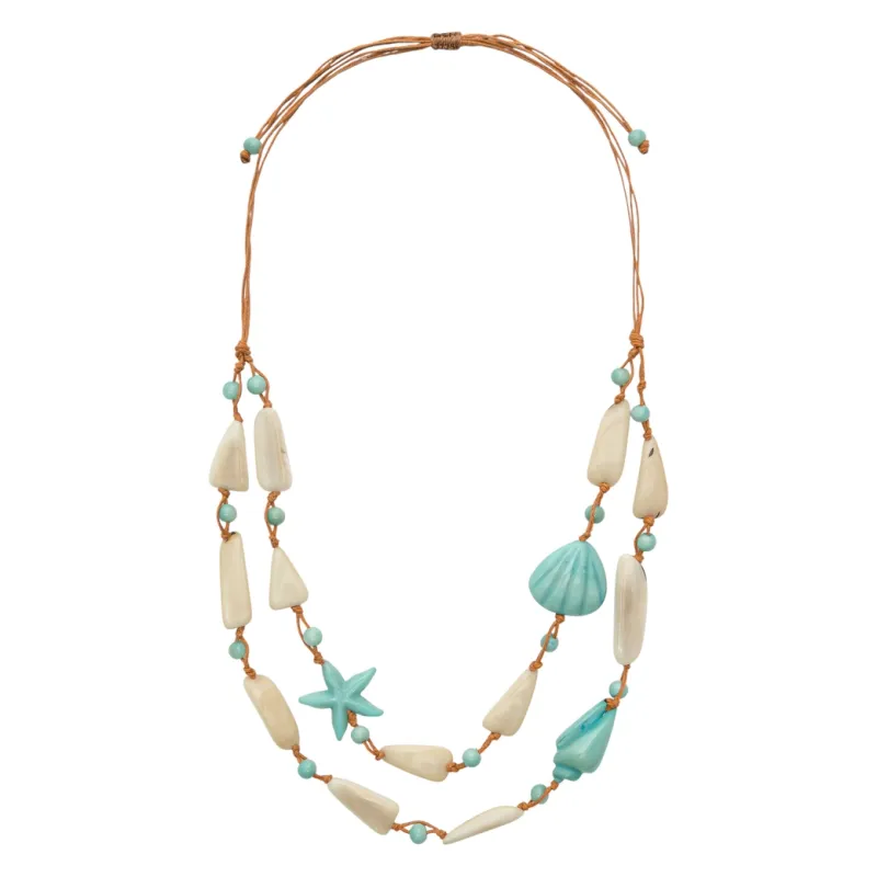Lyra Necklace-Celeste Ivory