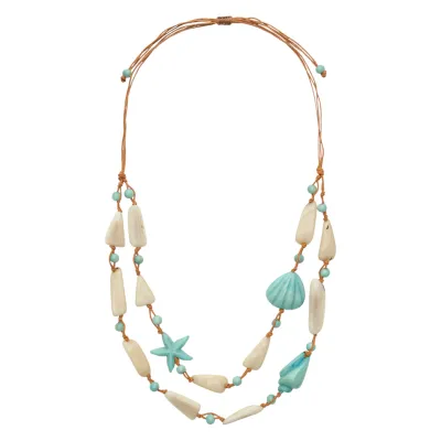 Lyra Necklace-Celeste Ivory