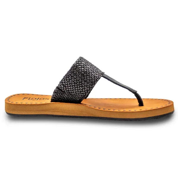 Grace-Black Raffia