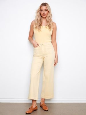 Flare Leg Crop