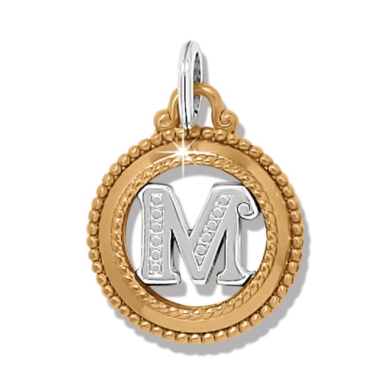 ABC Monogram M Charm
