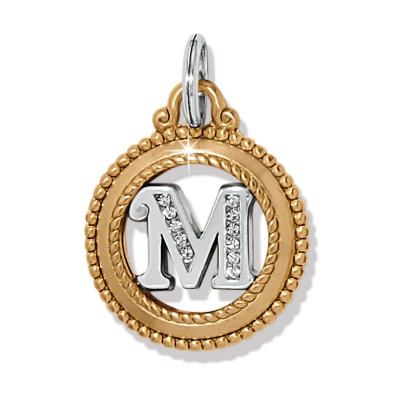 ABC Monogram M Charm