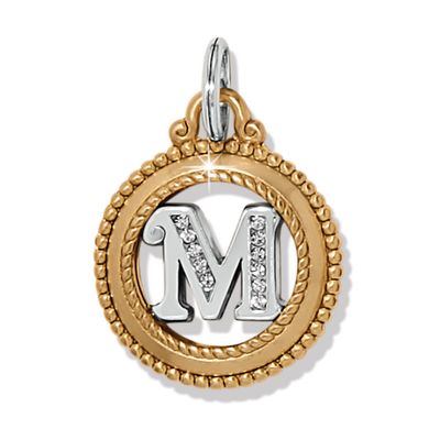 ABC Monogram M Charm