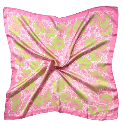 Flower Power Square Scarf