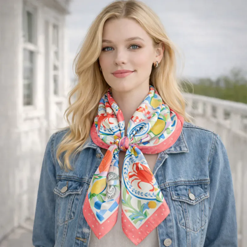 Citrus Square Scarf
