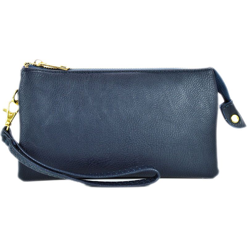 NAVY ORGANIZED WRISTLET &amp; CROSSBODY