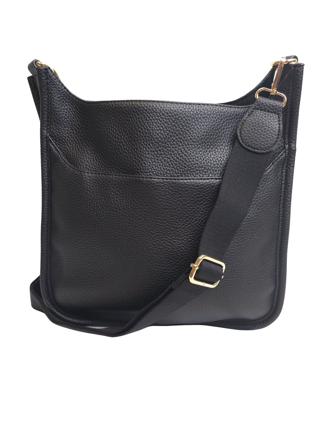 BLACK MESSENGER w/GUITAR STRAP