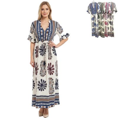 FLORAL MAXI DRESS