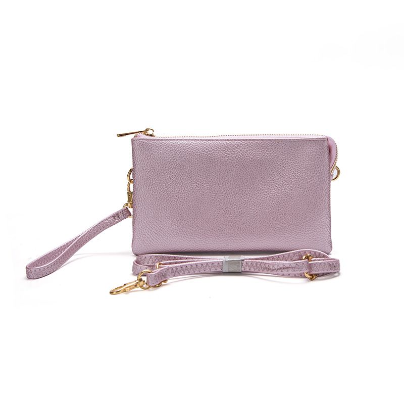 LIGHT PURPLE ORGANIZED WRISTLET &amp; CROSSBODY