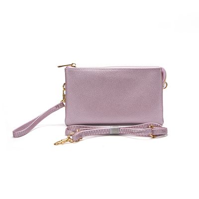 LIGHT PURPLE ORGANIZED WRISTLET &amp; CROSSBODY