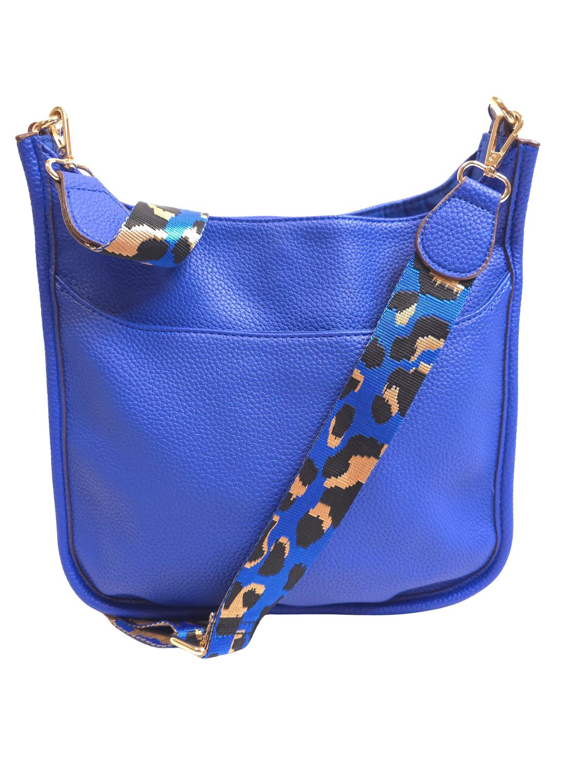 ROYAL BLUE  MESSENGER w/GUITAR STRAP