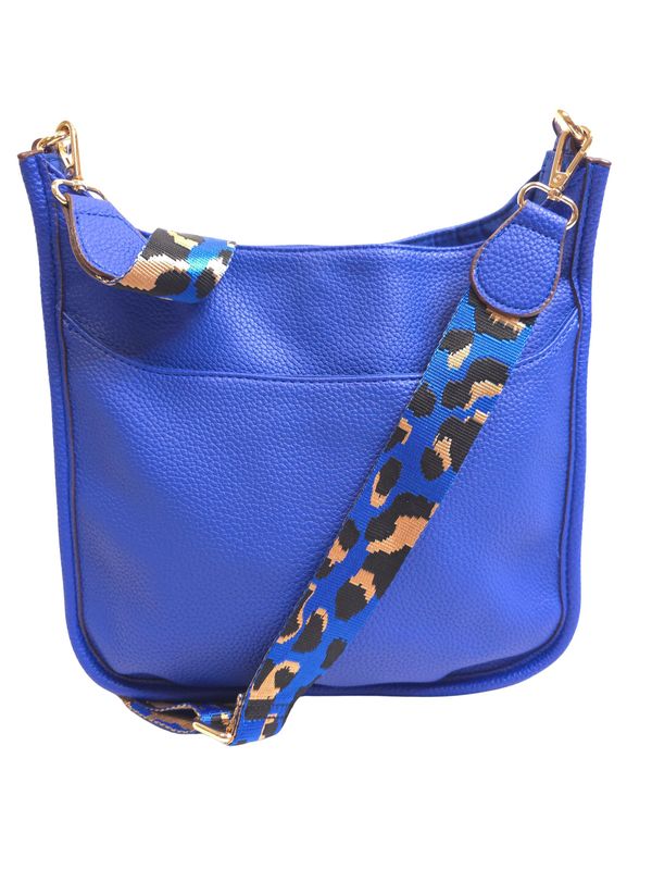 ROYAL BLUE  MESSENGER w/GUITAR STRAP