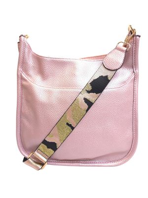 METALLIC PINK  MESSENGER w/GUITAR STRAP
