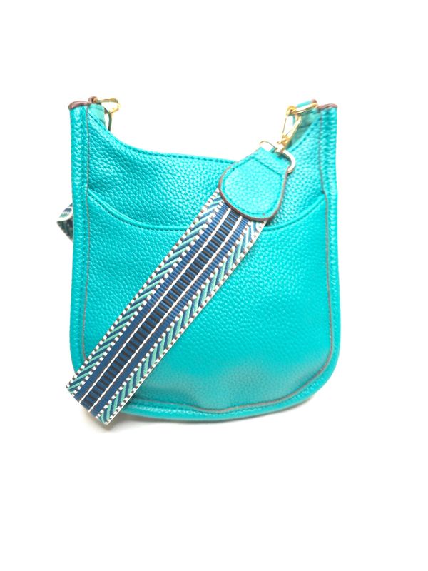 TURQUOISE MINI MESSENGER