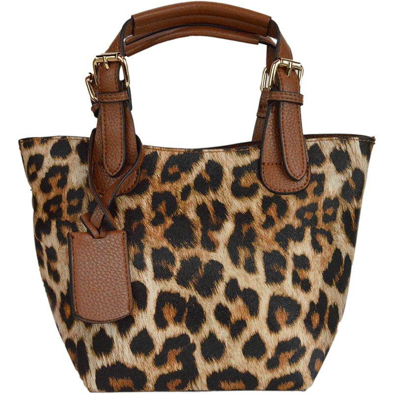 LEOPARD SATCHEL