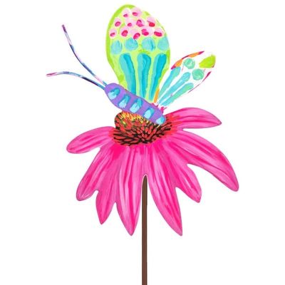 Fanciful Cornflower &amp; Butterfly