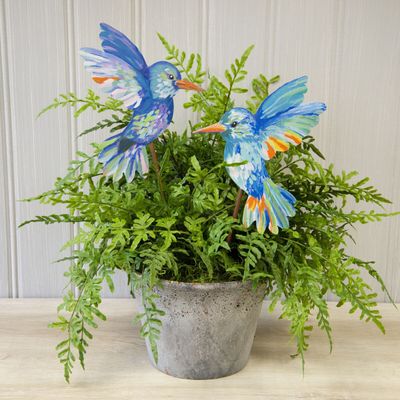 Artful Hummingbirds Set of 2