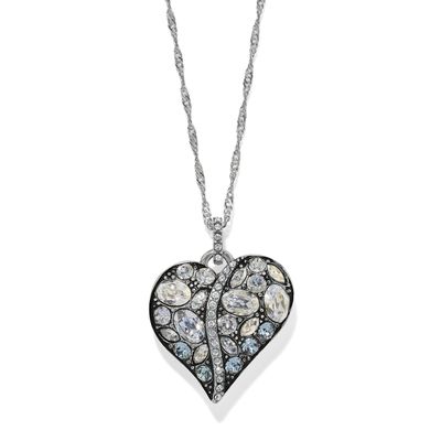 Trust Your Journey Heart Sky Necklace