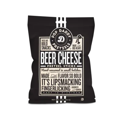 Beer Cheese Seasoned Pretzels - 3 oz.