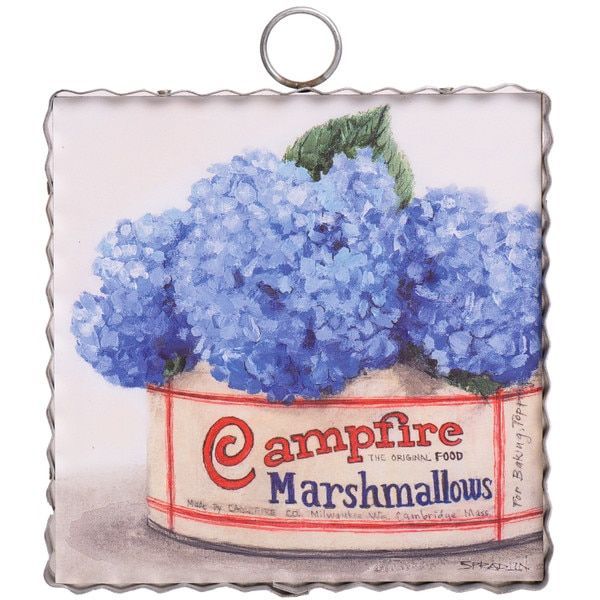 Mini Art Campfire Hydrangeas