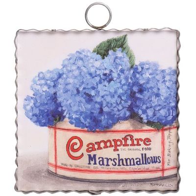 Mini Art Campfire Hydrangeas