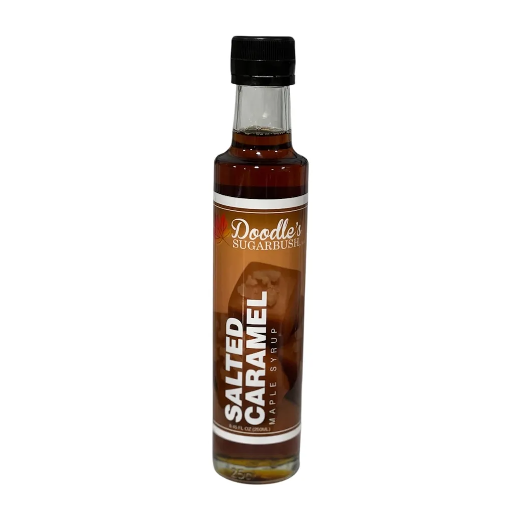 Salted Caramel Maple Syrup