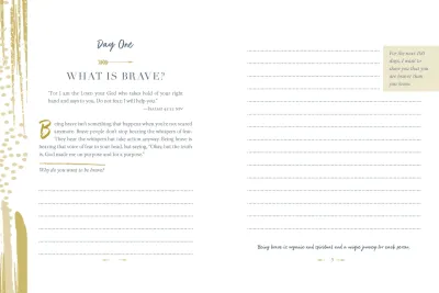 100 Days to Brave Guided Journal