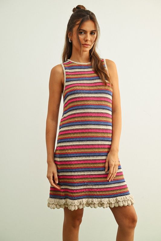 Sleeveless Knit Dress