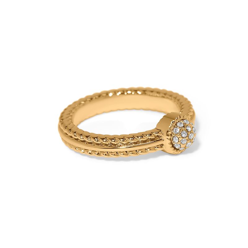 Illumina Celeste Dome Ring Gold 7