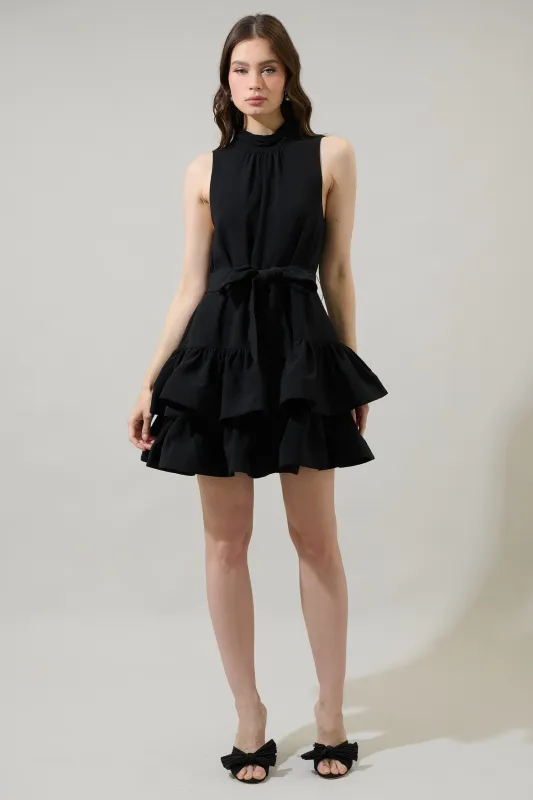 Teresa Ruffle Tiered Dress