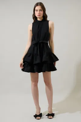 Teresa Ruffle Tiered Dress