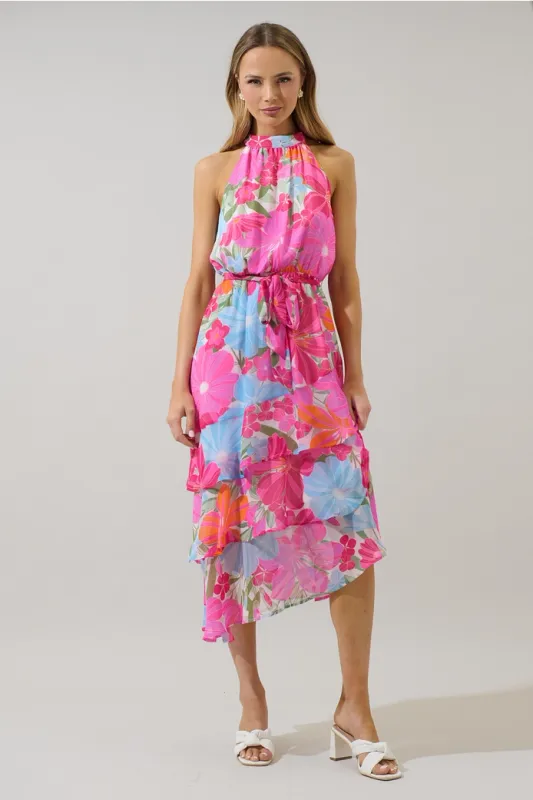 Calista Floral Ivone Dress