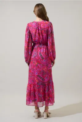 Anais Floral Maxi Dress