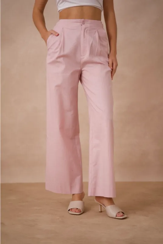 Cotton Linen Pants