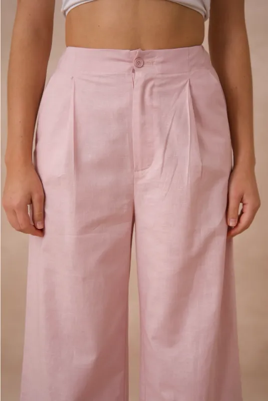 Cotton Linen Pants